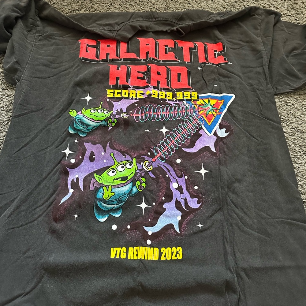 Galactic Hero Black T-Shirt